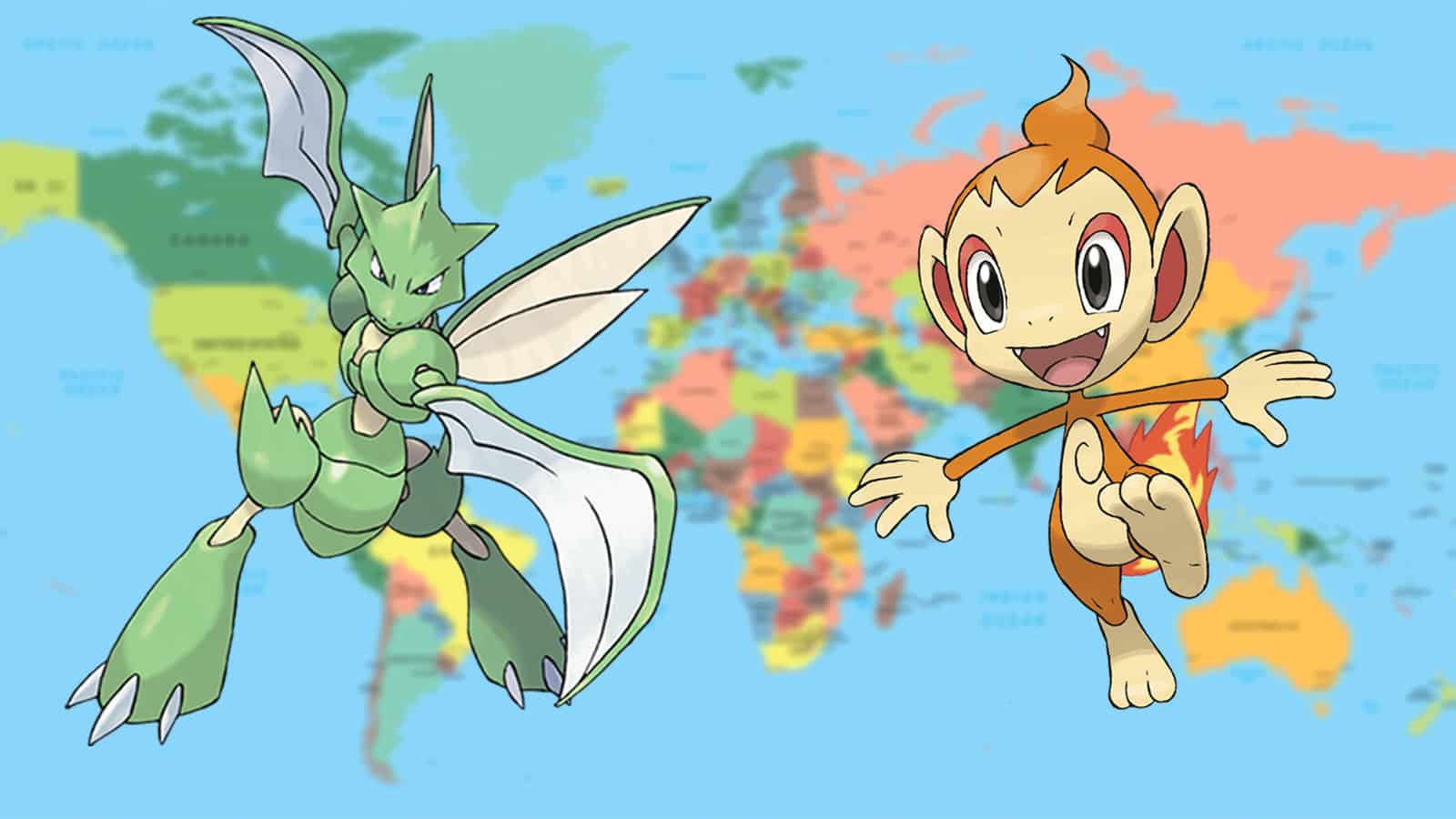 Pokémons exclusifs dans l'hémisphère nord