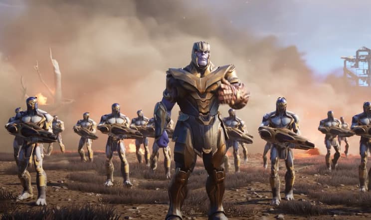 Epic Games semble teaser le retour de Thanos sur Fortnite