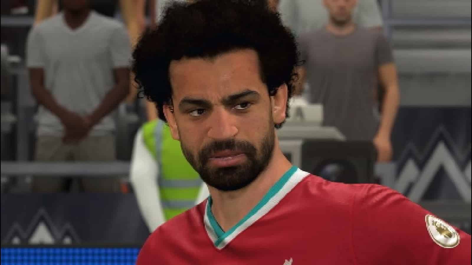 Mohamed Salah sur FIFA 22