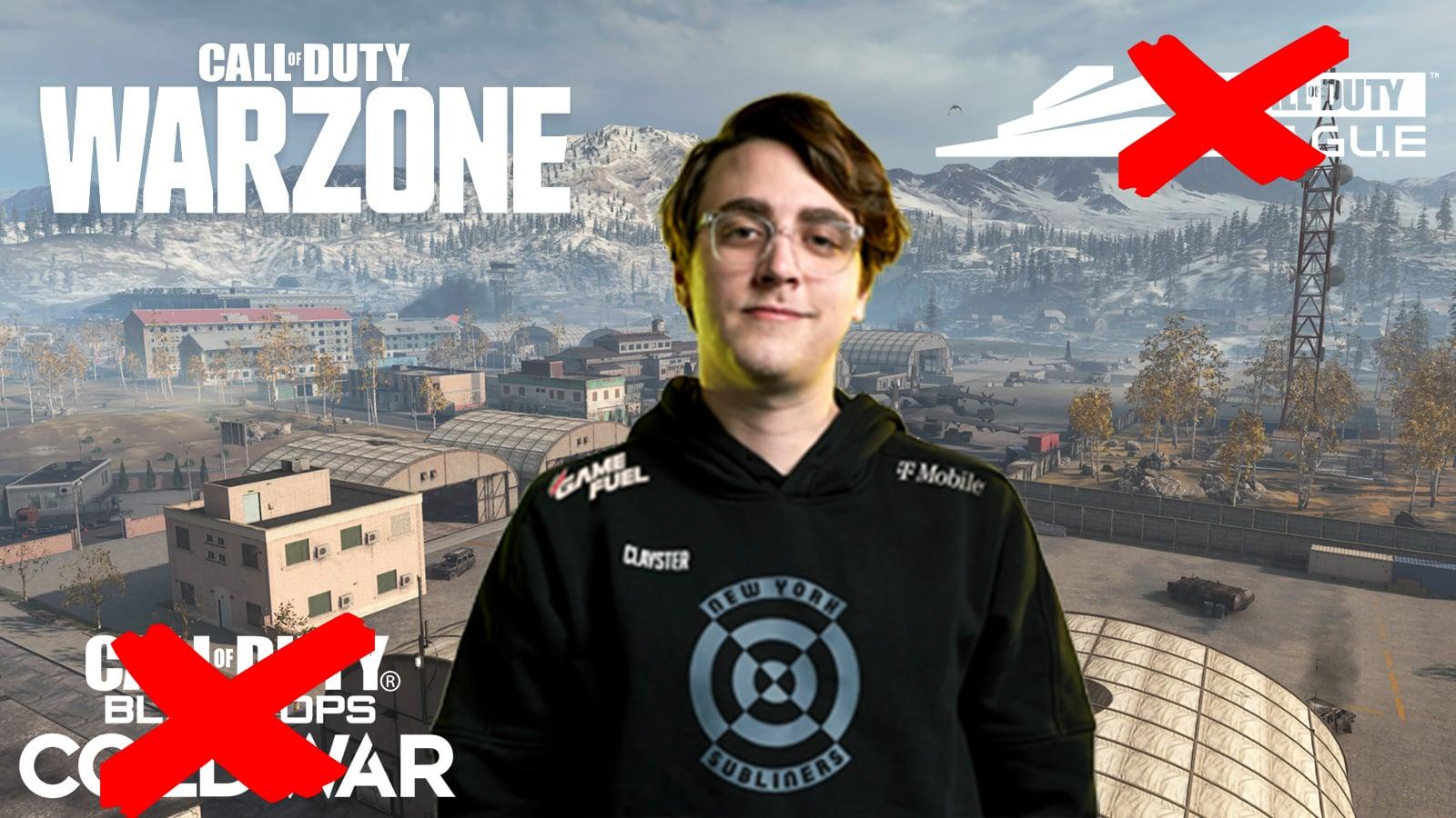 Clayster warzone cdl cold war