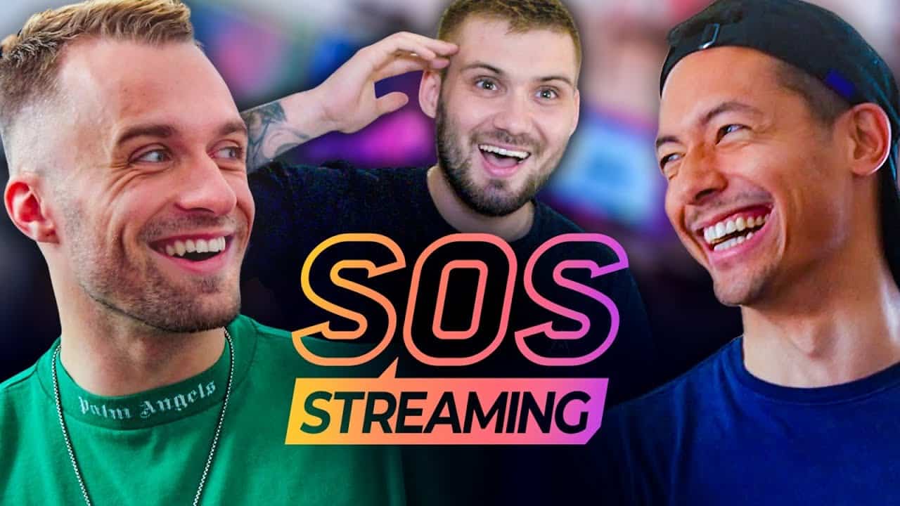 Squeezie et Locklear dans SOS Streaming
