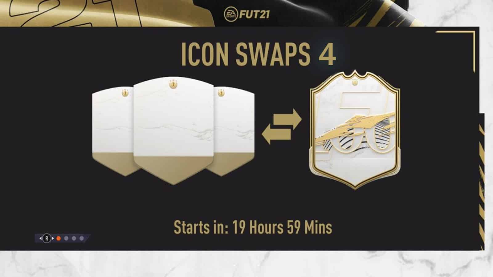 FIFA 21 Icon Swaps 4 Ultimate Team