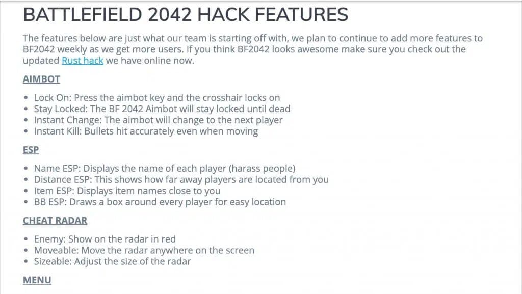 Hacks Battlefield 2042