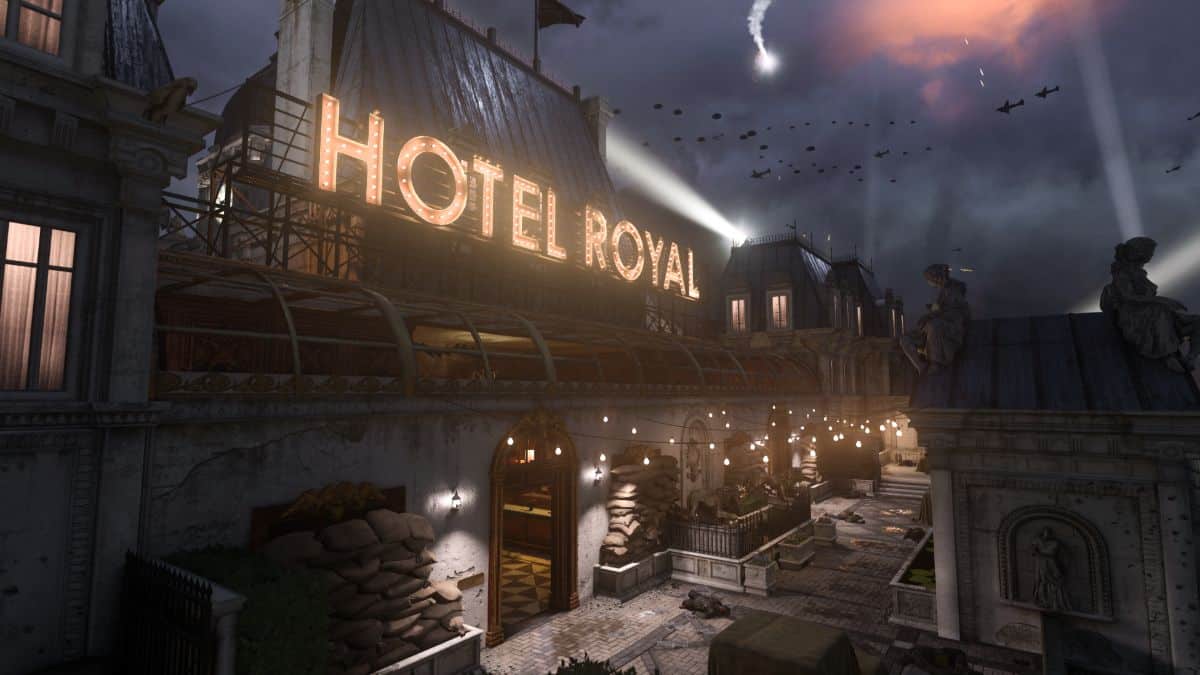 Hôtel Royal Call of Duty Vanguard