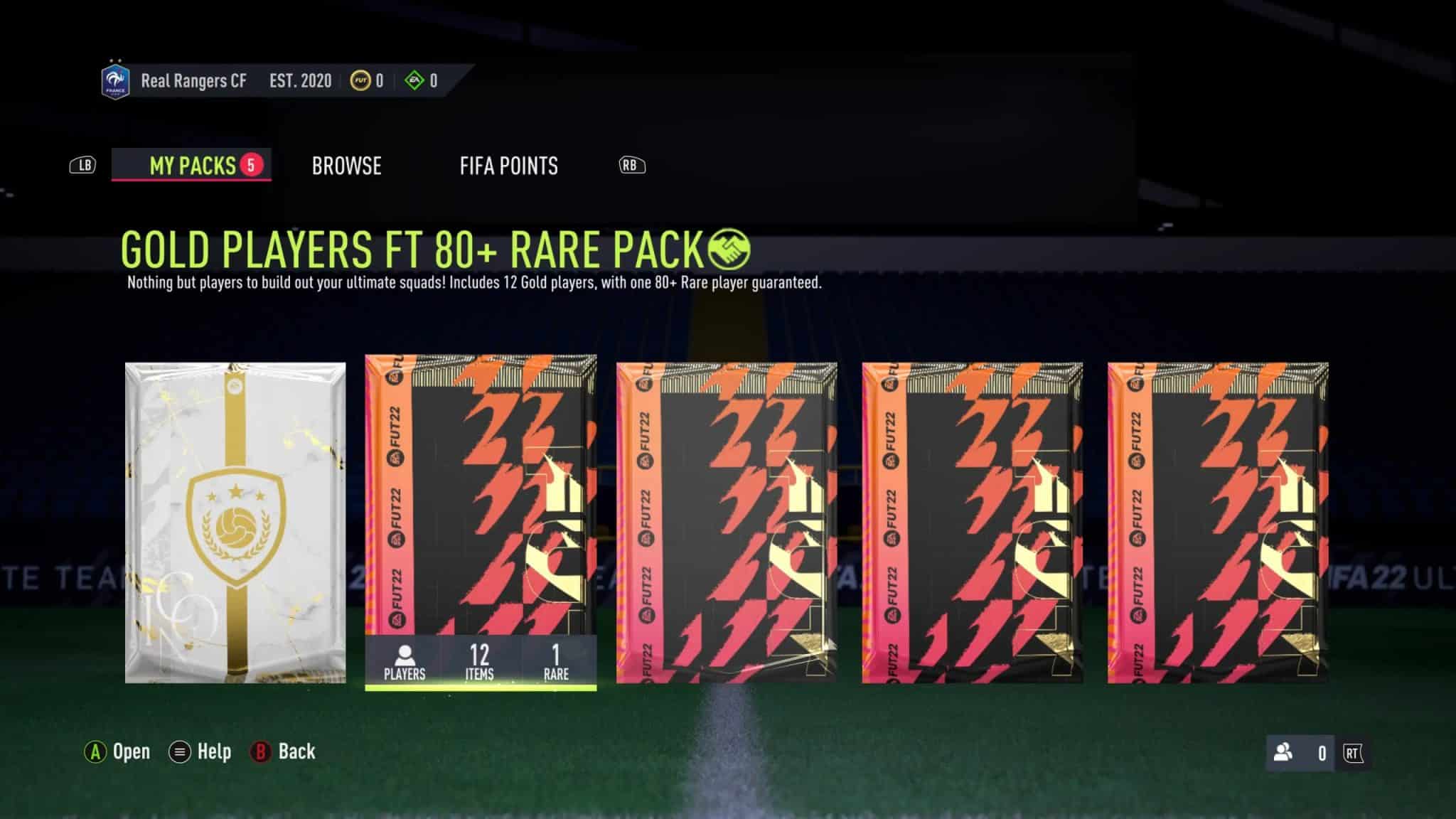 Packs FIFA 22