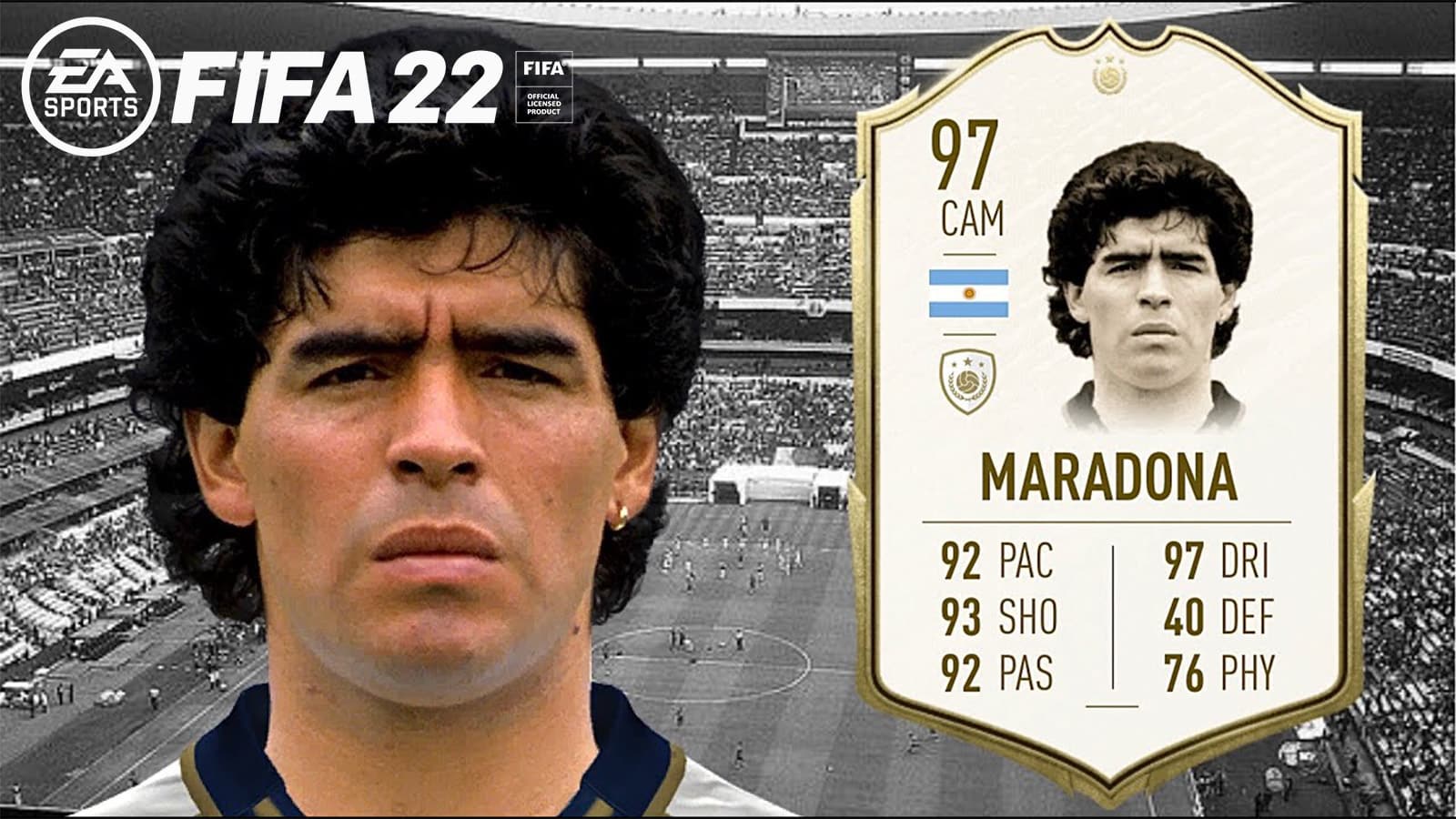 FUT Diego Maradona retiré