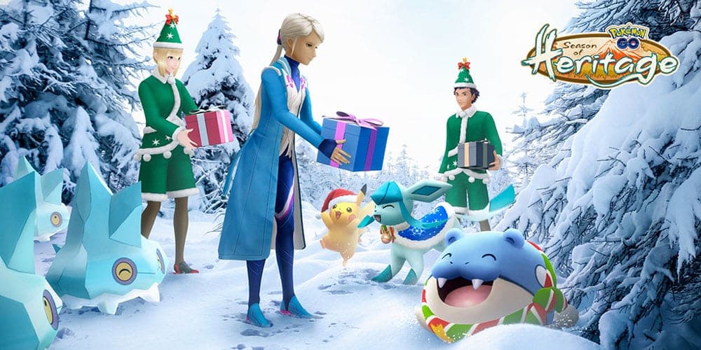 Evénement fêtes d'hiver sur Pokémon Go