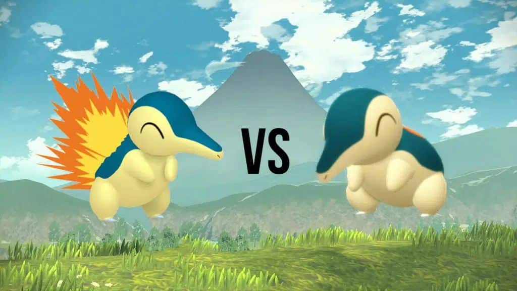 Comparaison héricendre Pokémon