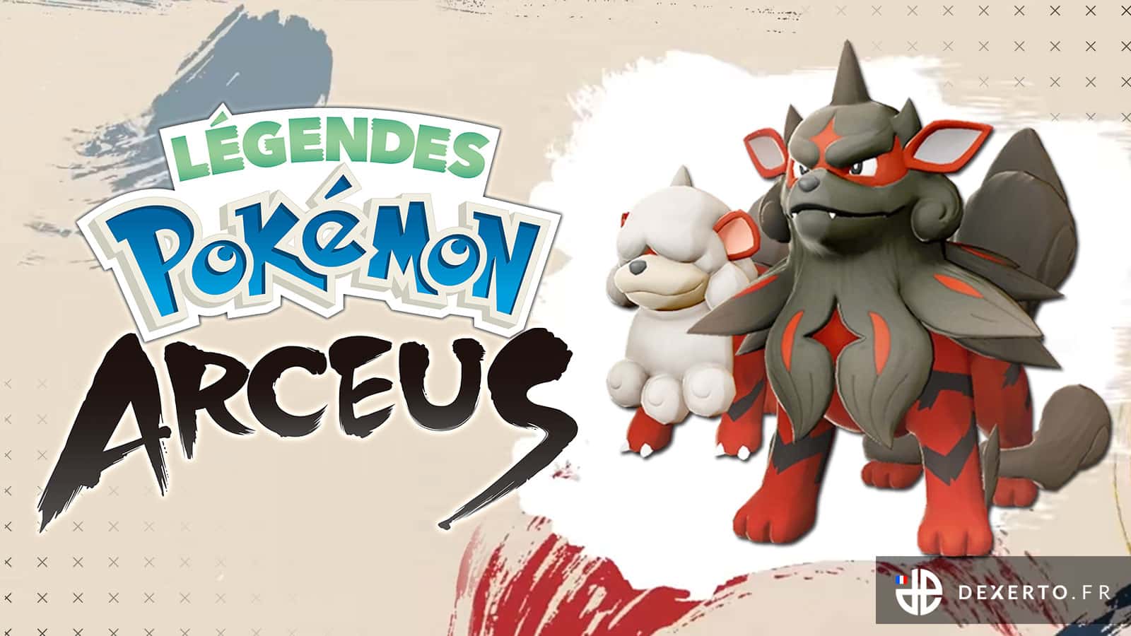 Où trouver Caninos et Arcanin d'Hisui dans Légendes Pokémon : Arceus