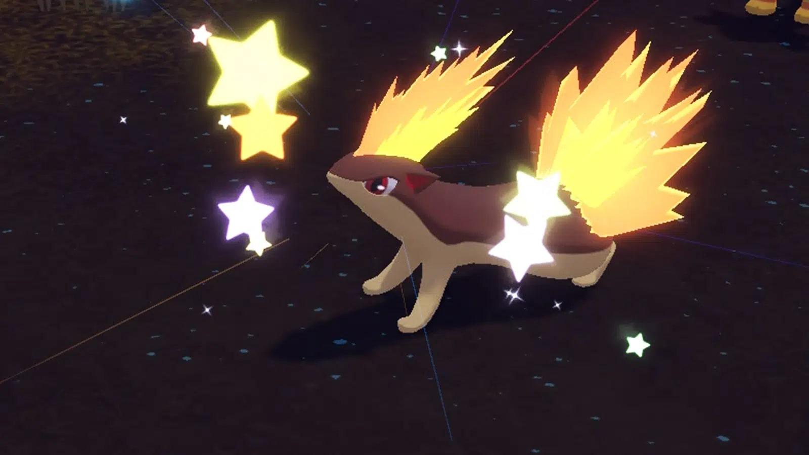 Shiny starter héricendre Légendes Pokémon : Arceus