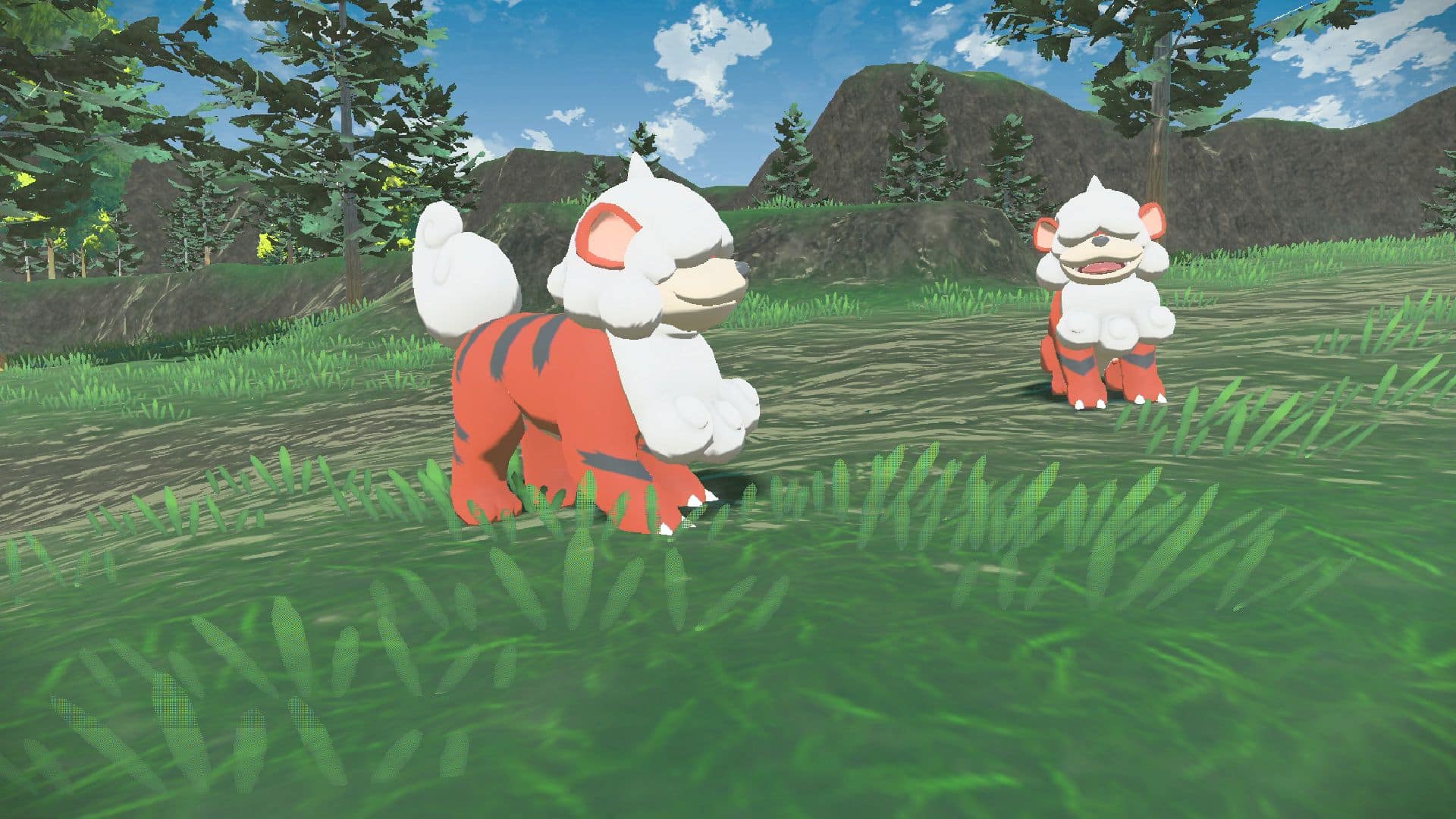 Pokémon Arceus apparitions massives caninos de Hisui