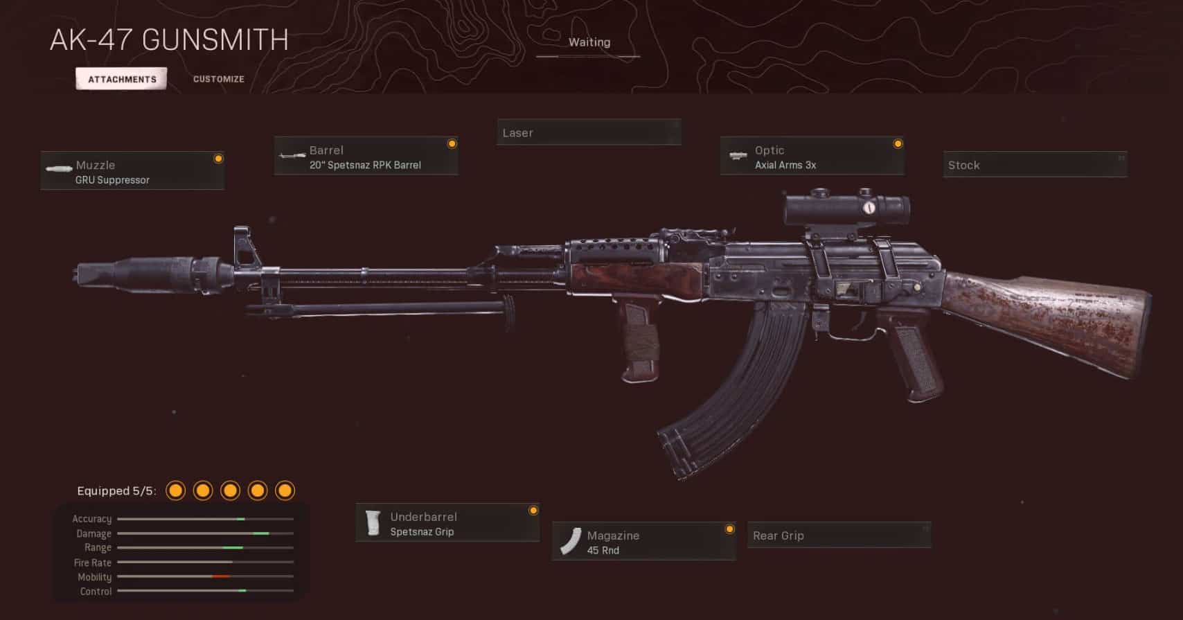 Classe AK-47 Warzone