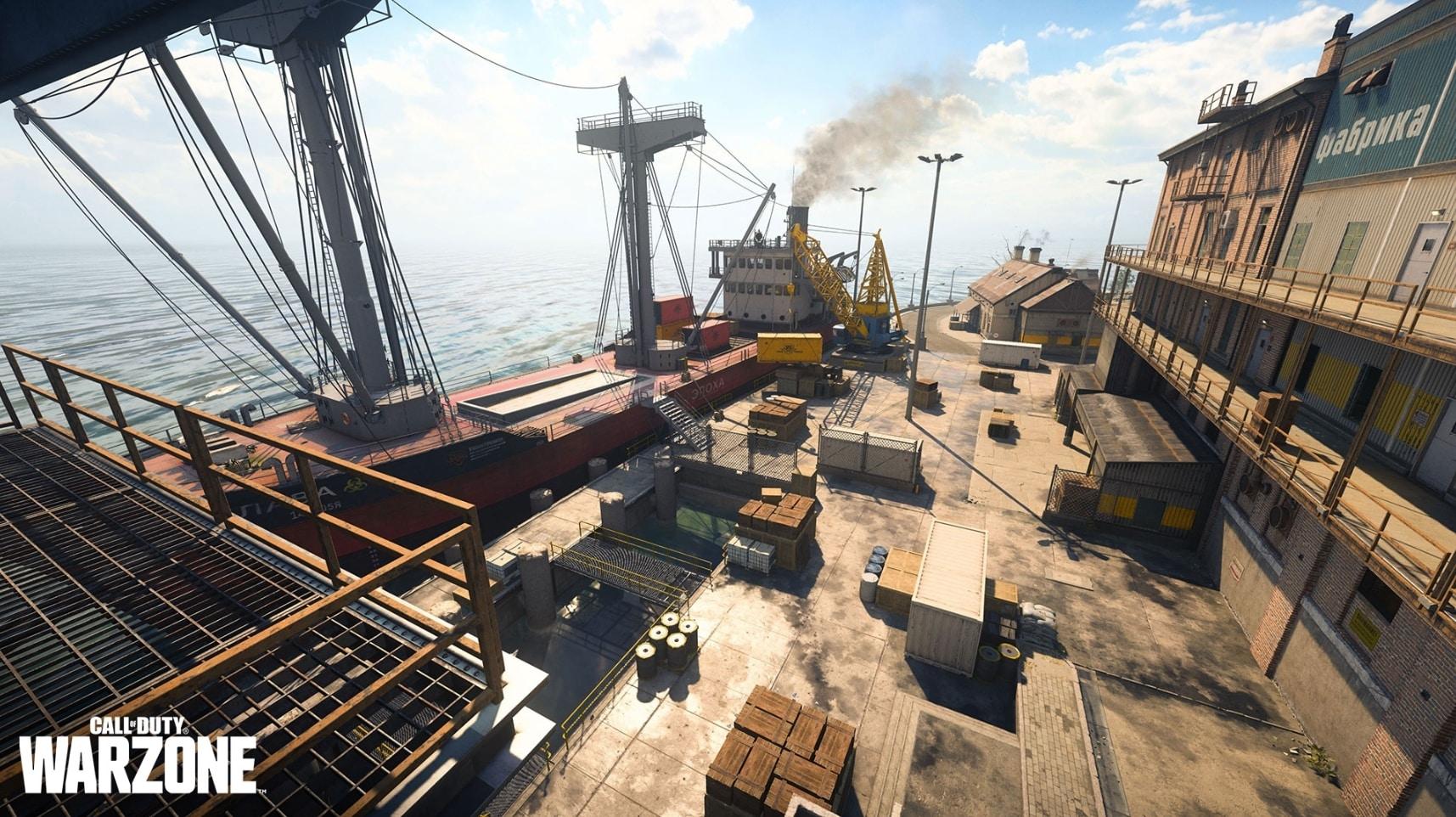 Dock Warzone Rebirth Island