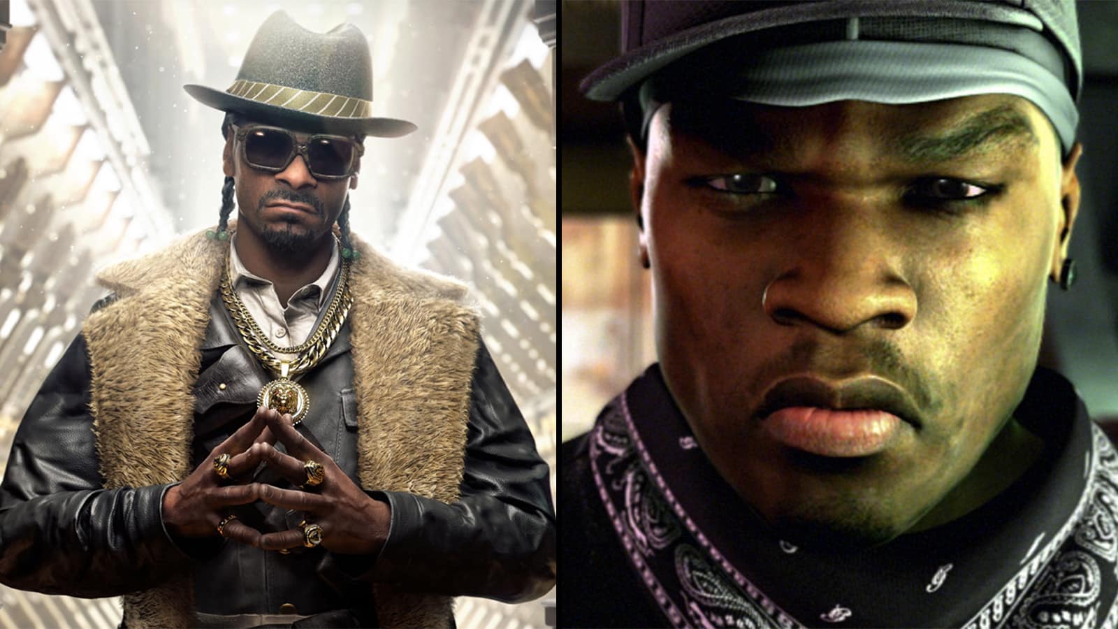 Snoop Dogg 50 Cent rappeur jeux vidéo