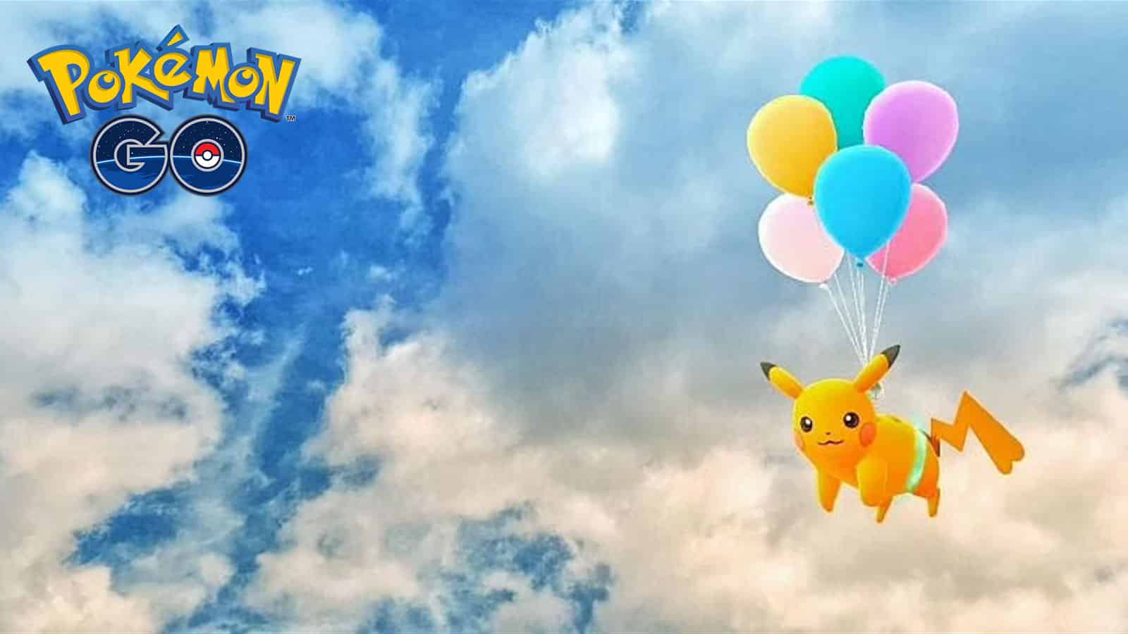Pokémon Go Air Adventures Pikachu Volant
