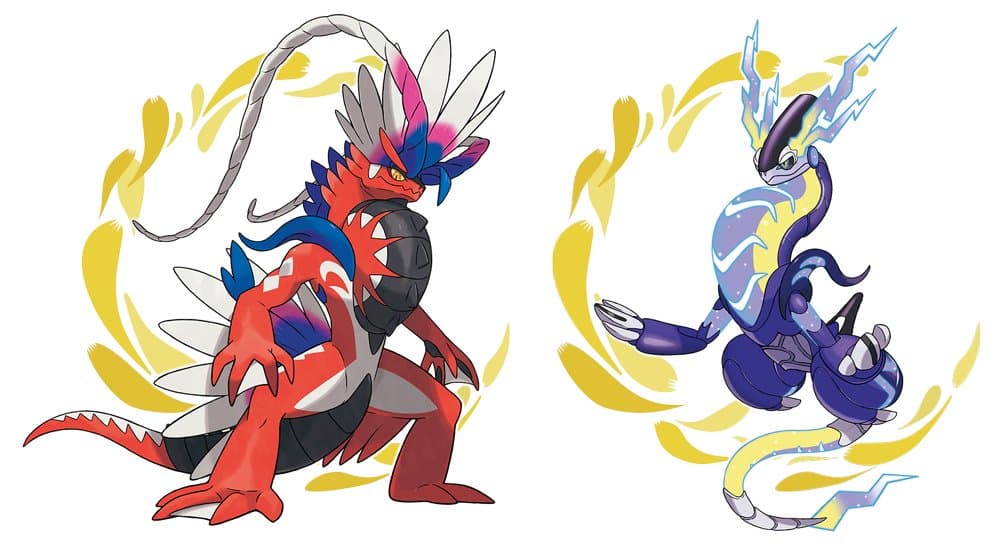 Les Pokémon Koraidon et Miraidon