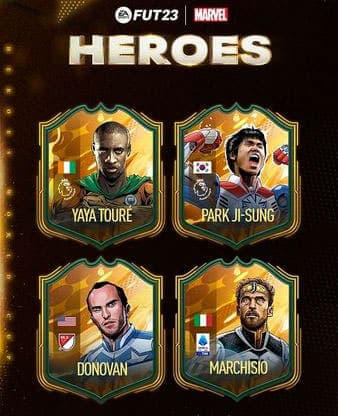 Carte FIFA 23 FUT Heroes x Marvel