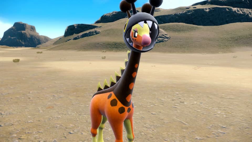 Farigiraf, l'évolution du Pokémon Girafarig