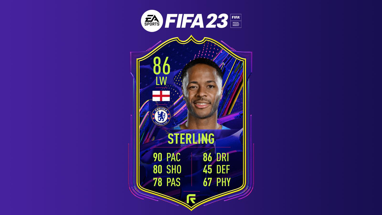 DCE Sterling OTW sur FIFA 23
