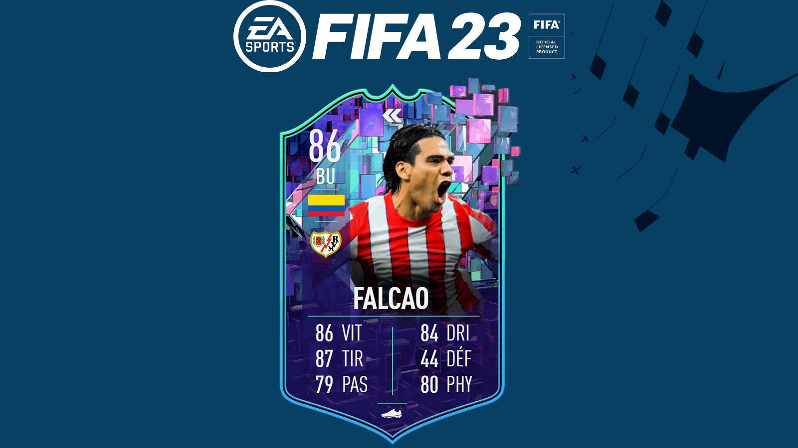 DCE Falcao Flashback sur FIFA 23