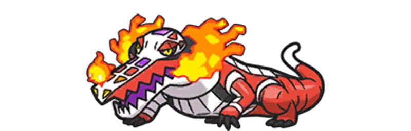 Flâmigator dans Pokémon Écarlate et Violet
