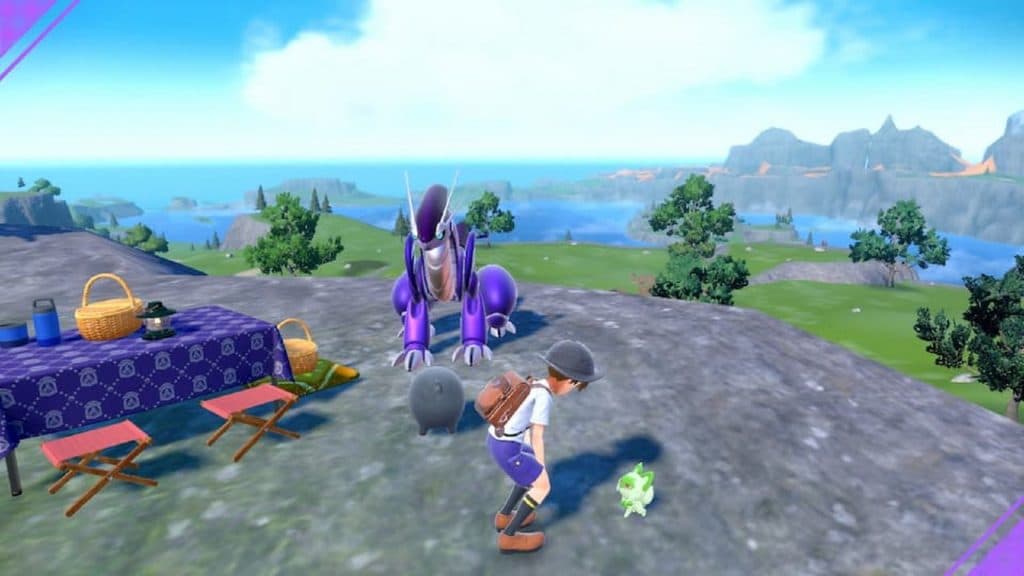 Pique Nique dans Pokémon Écarlate et Violet