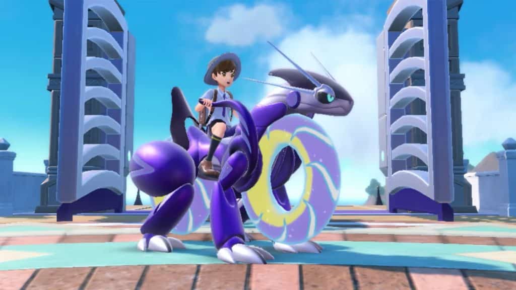 Miraidon dans Pokémon Écarlate et Violet