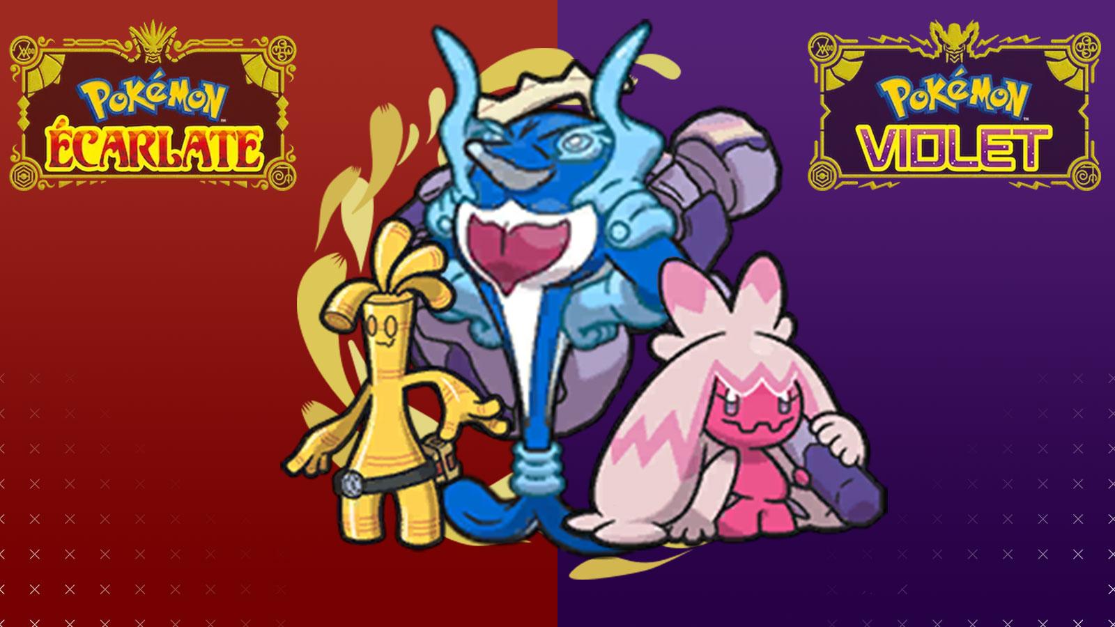 Les meilleurs Pokémon dans Pokémon Écarlate et Violet