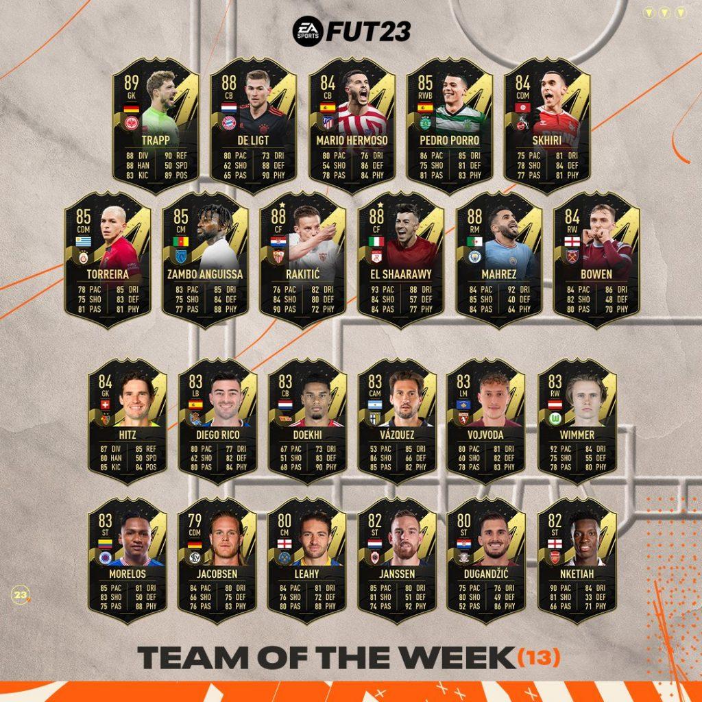 La Team Of The Week #13 de FIFA 23