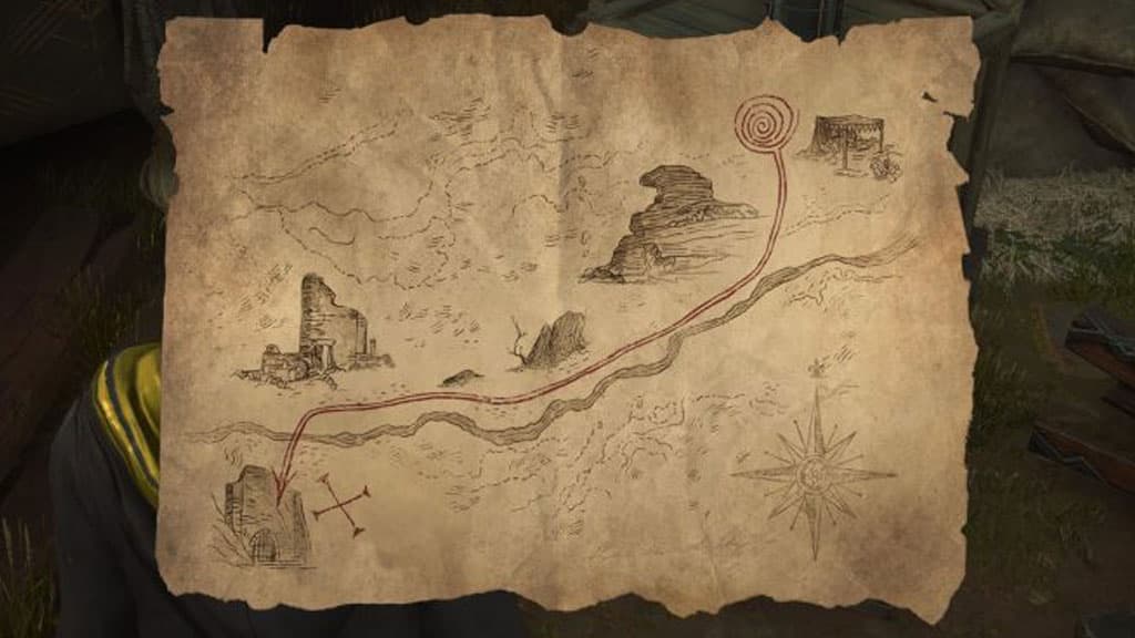 Carte de Roland Duchêne dans Hogwarts Legacy