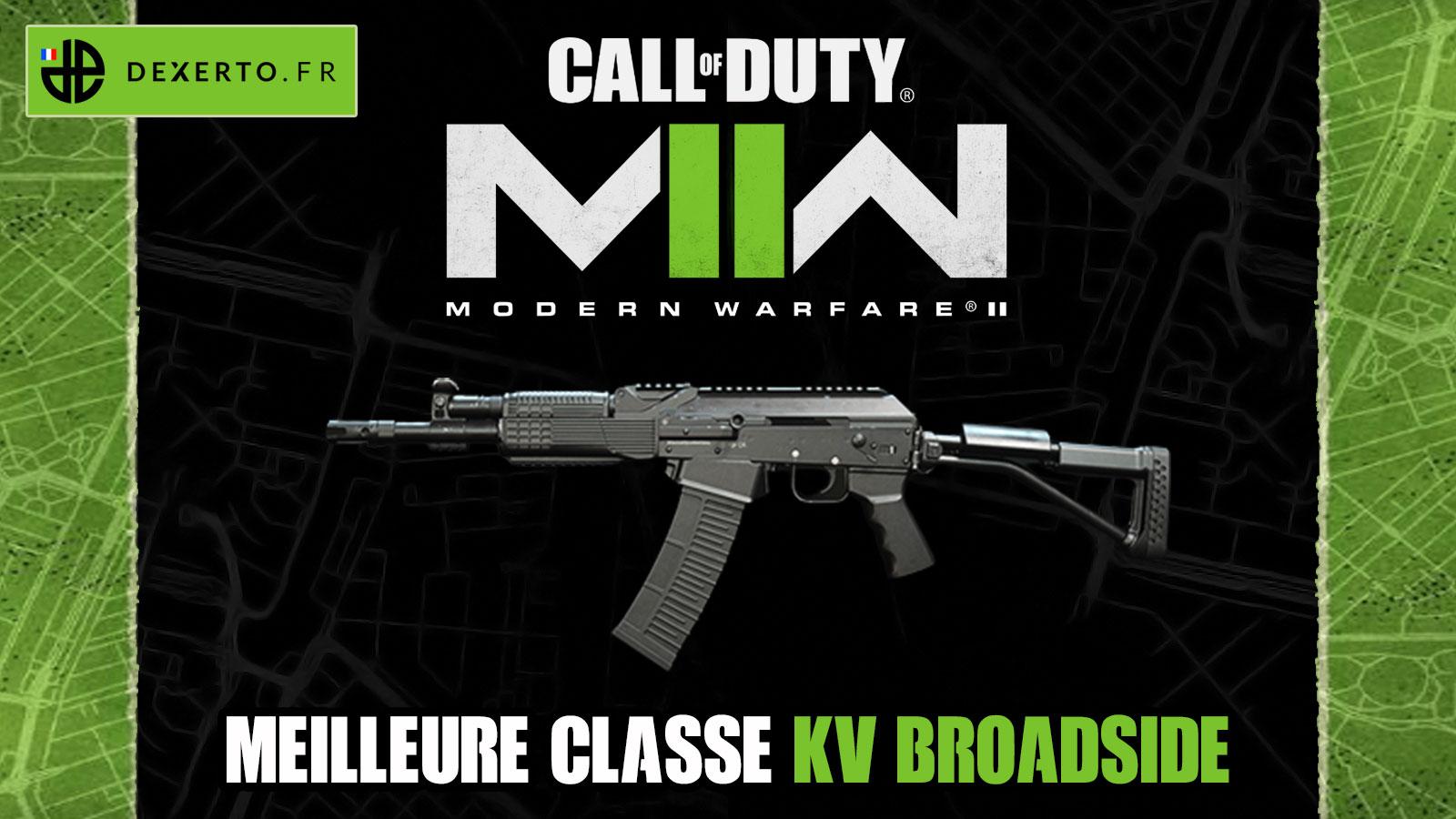 MW2 KV Broadside meilleure classe