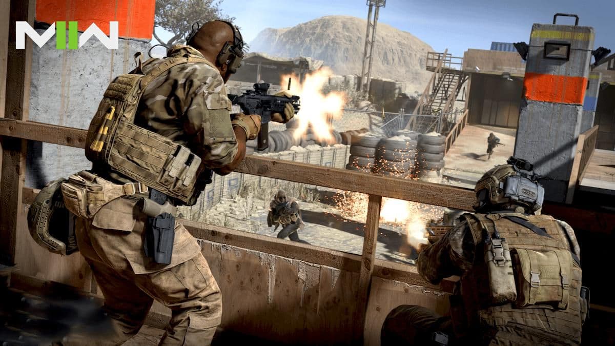 Des joueurs en plein combat sur Modern Warfare 2.