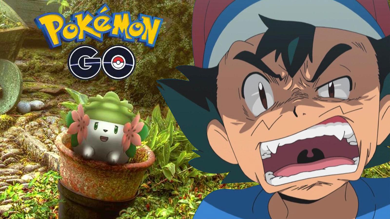 Rencontre embarassante avec Shaymin sur Pokémon Go