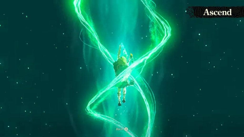 Capacité Infiltration dans Zelda: Tears of the Kingdom
