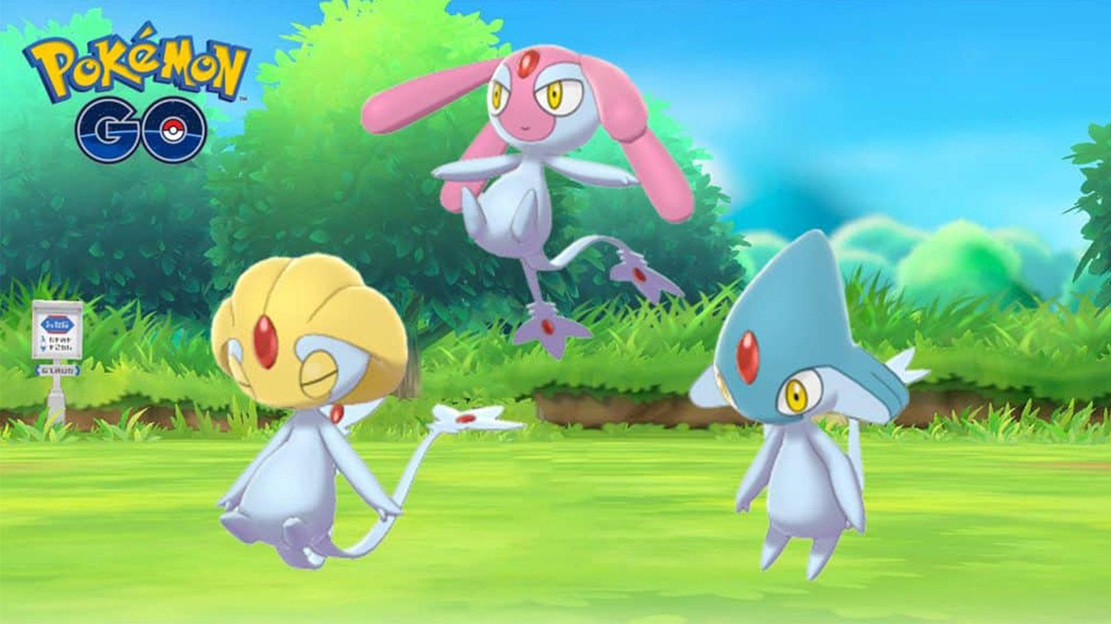 Créhelf, Créfollet et Créfadet dans Pokémon Go