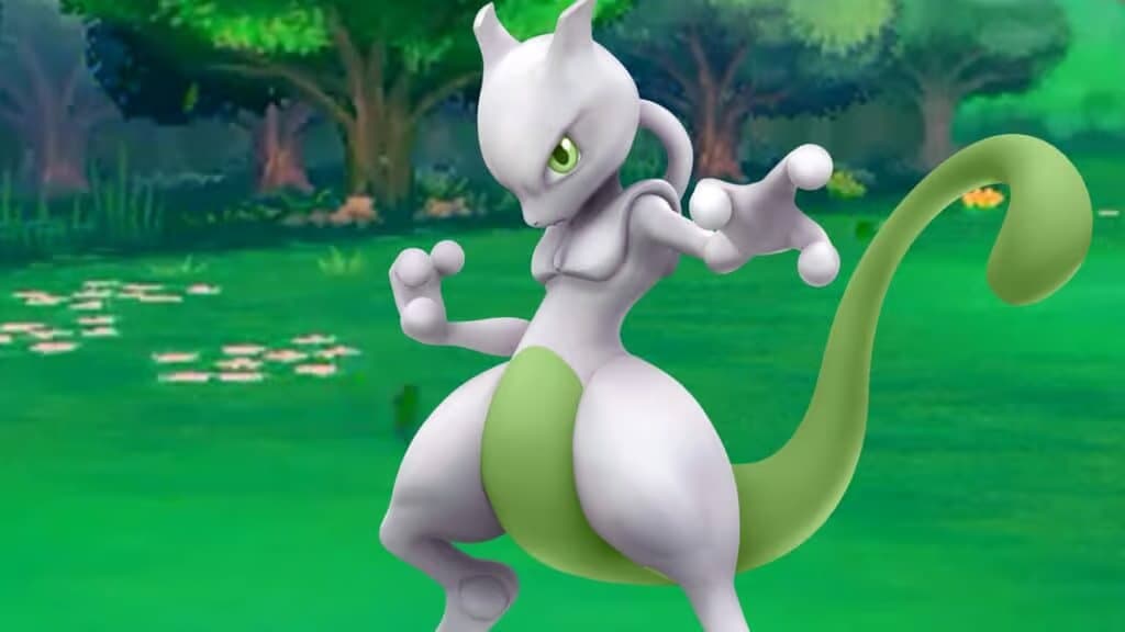 Mewtwo shiny dans Pokémon Go
