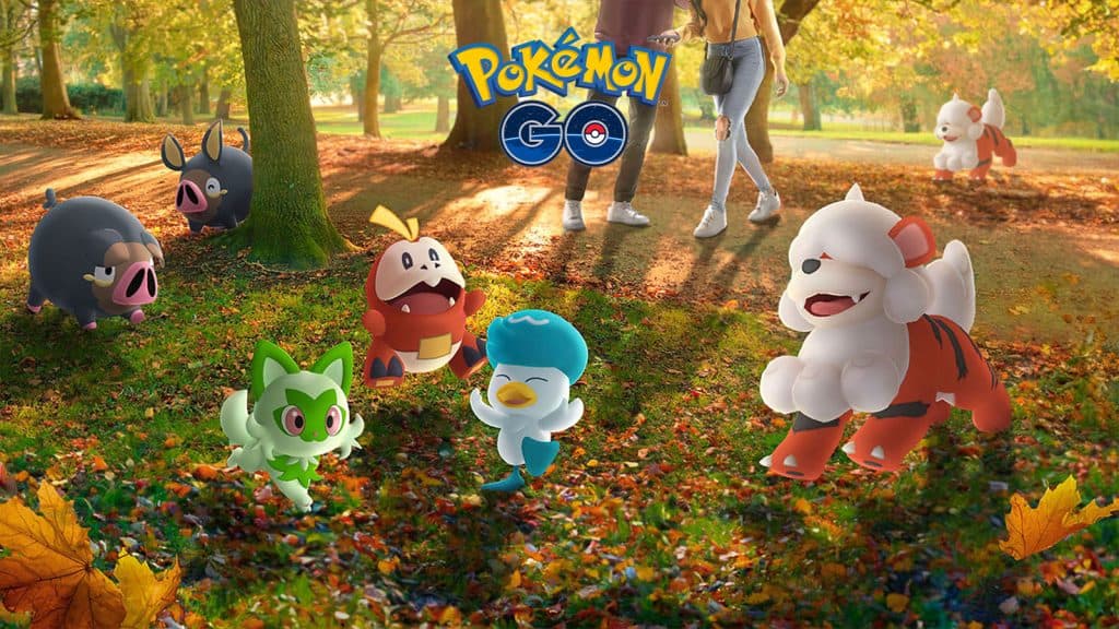 Les Pokémon de Paldea sont arrivés sur Pokémon Go