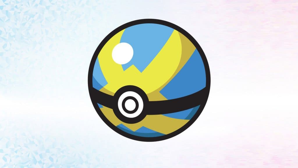 Capturez rapidement des Pokémon sauvages avec la Rapide Ball
