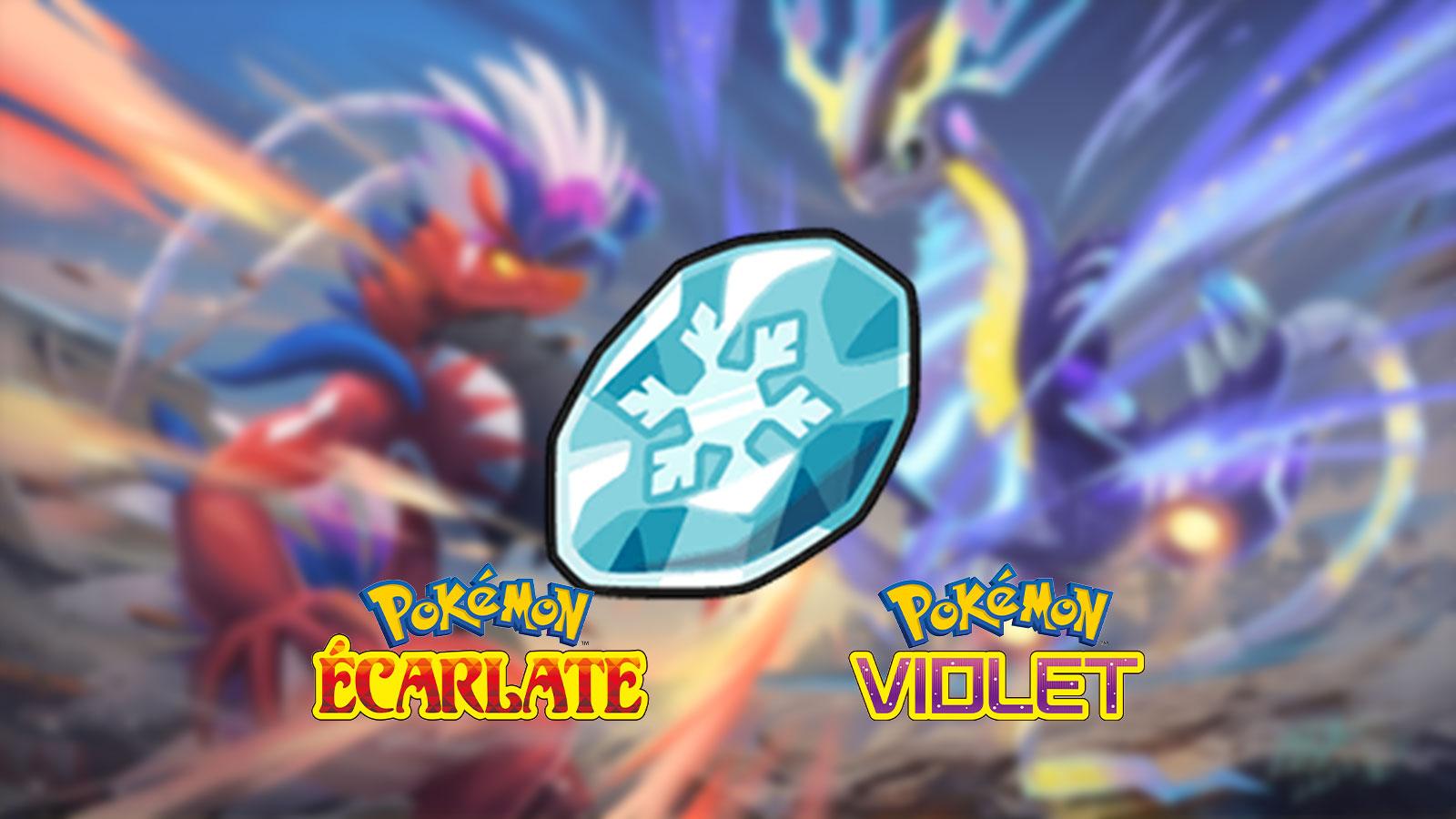 La Pierre Glace de Pokémon Écarlate & Violet
