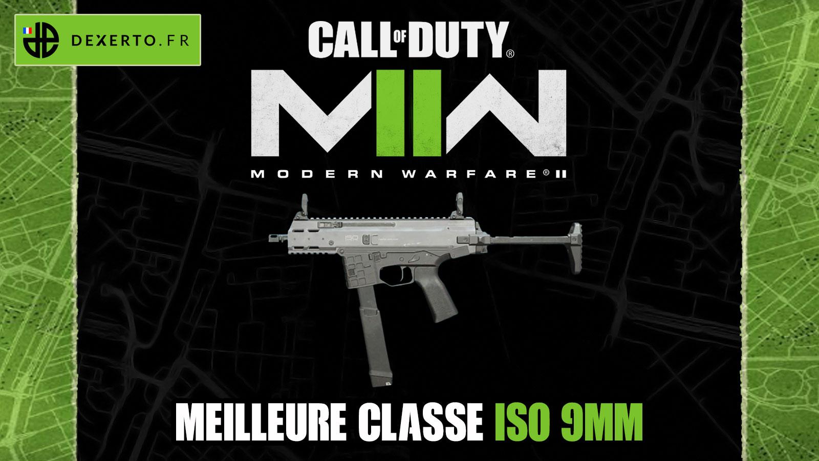 ISO 9mm meilleure classe MW2