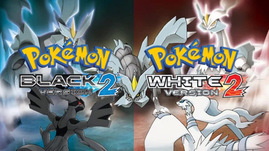 Jaquettes de Pokémon Noir 2 et Blanc 2