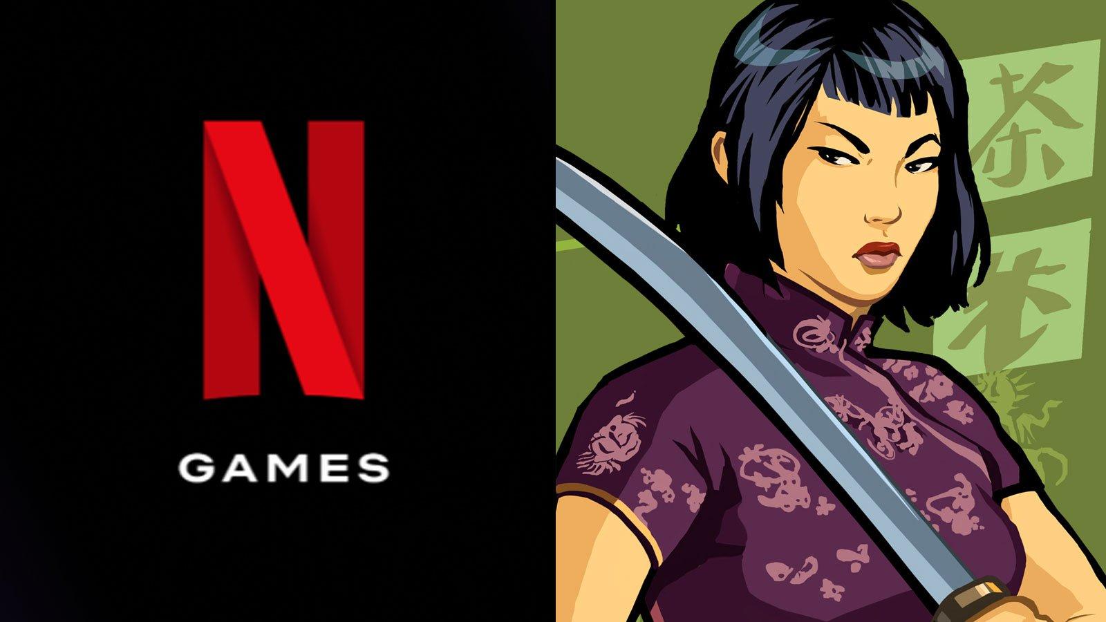 Logo Netflix et GTA Chinatown Wars