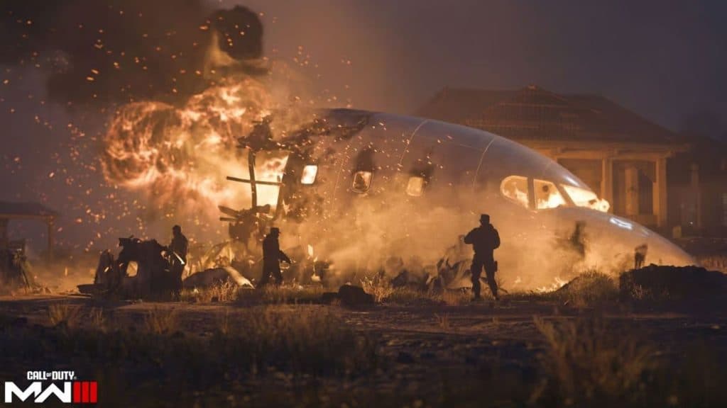 Mission Site du Crash dans Modern Warfare 3