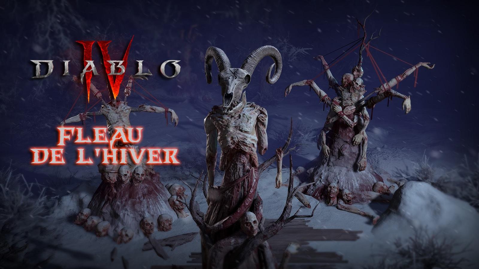 Démons présents durant l'évènement Fléau de l'Hiver dans Diablo 4