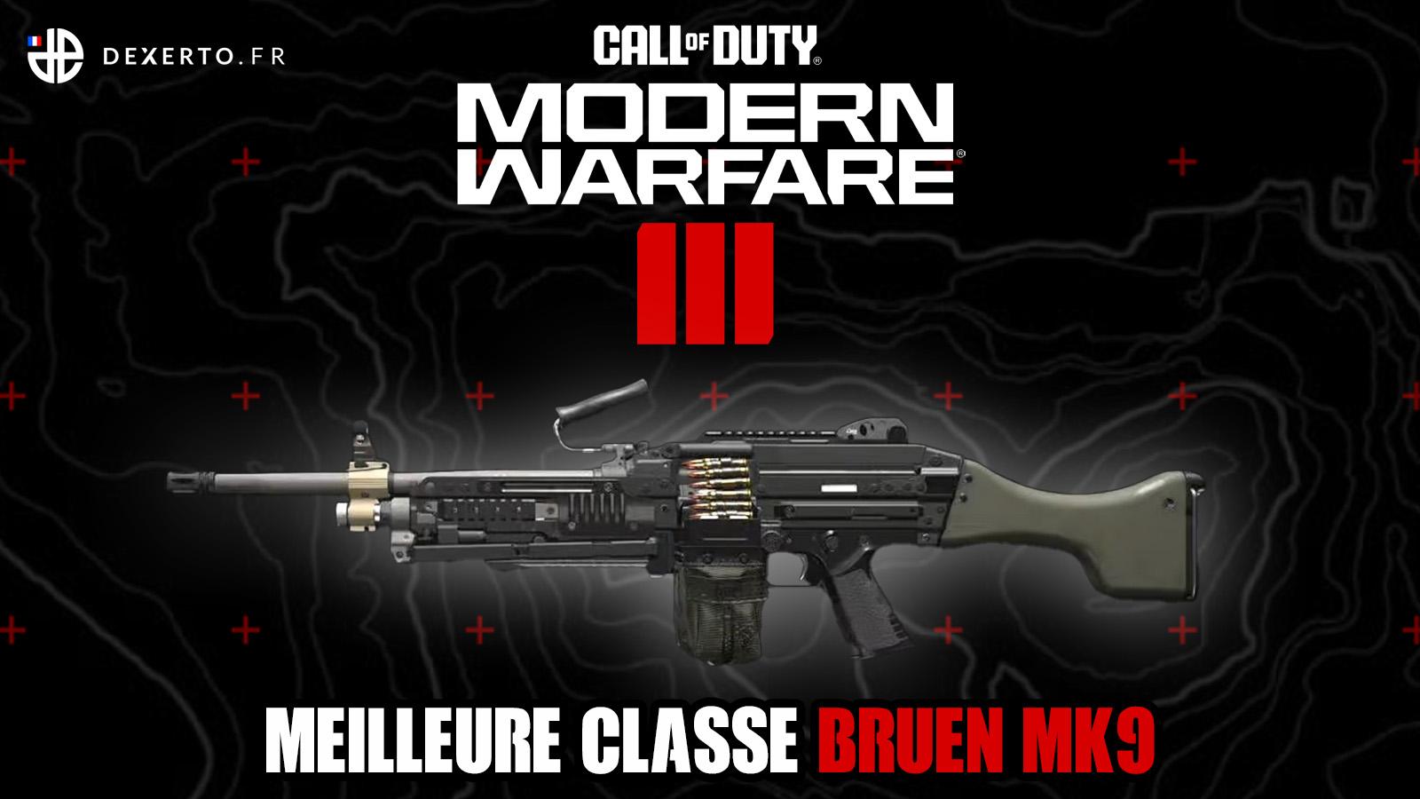 Classe de la Bruen MK9 dans MW3