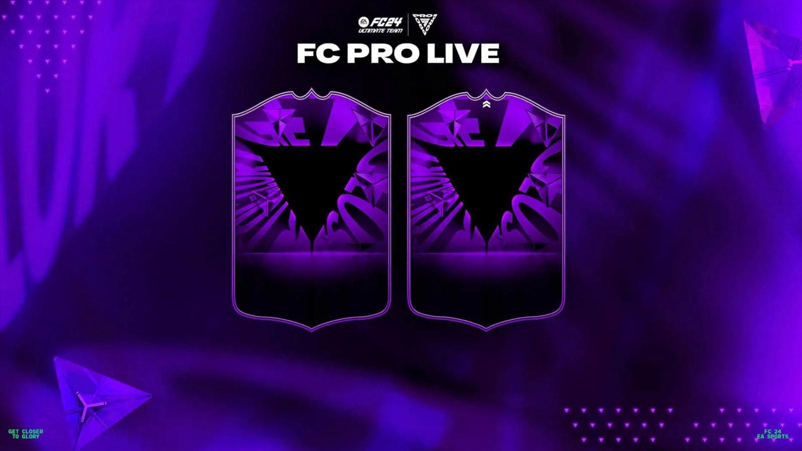 Promotion FC Pro Live EA FC 24