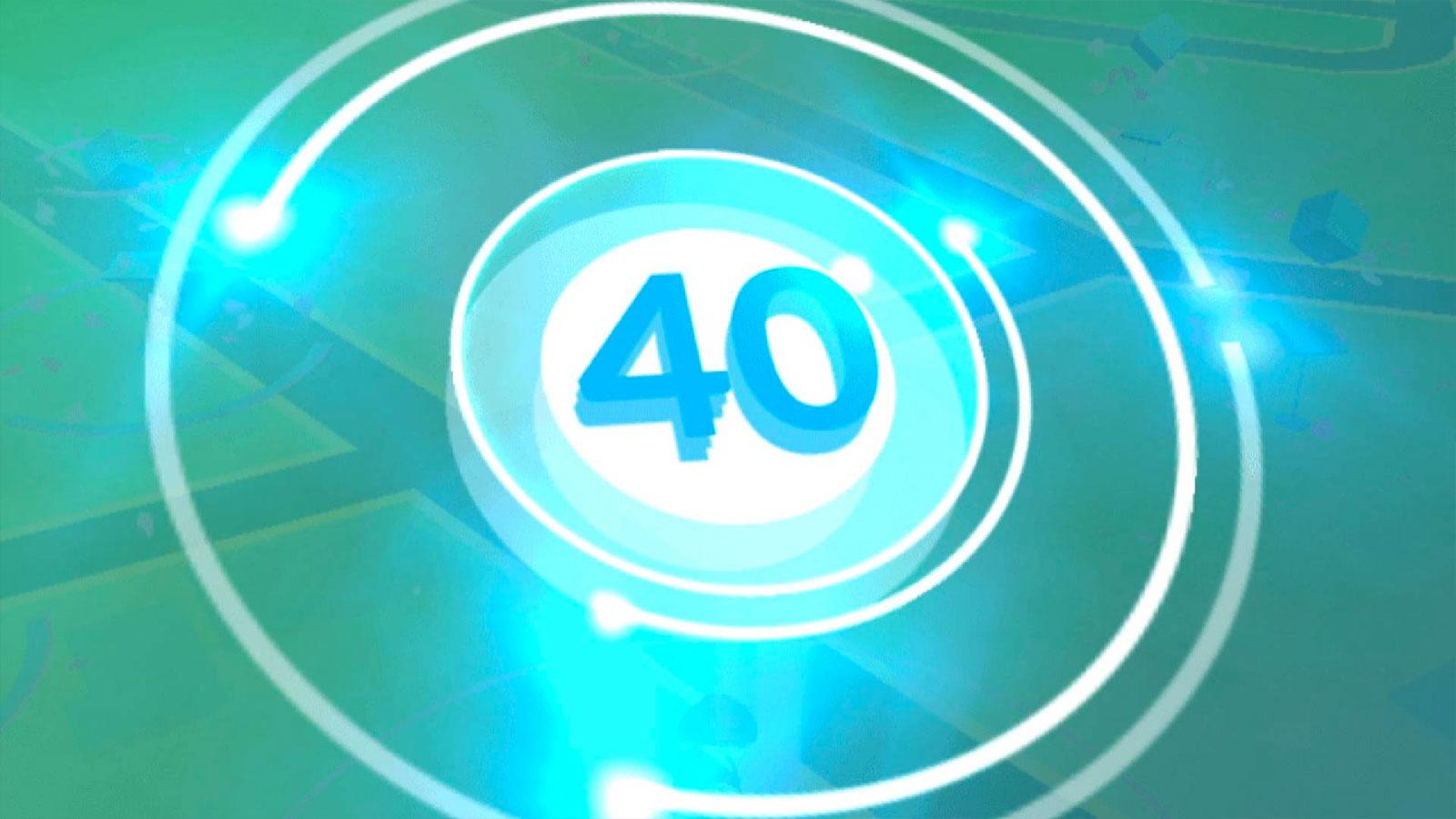 Le niveau 40 de Pokémon Go