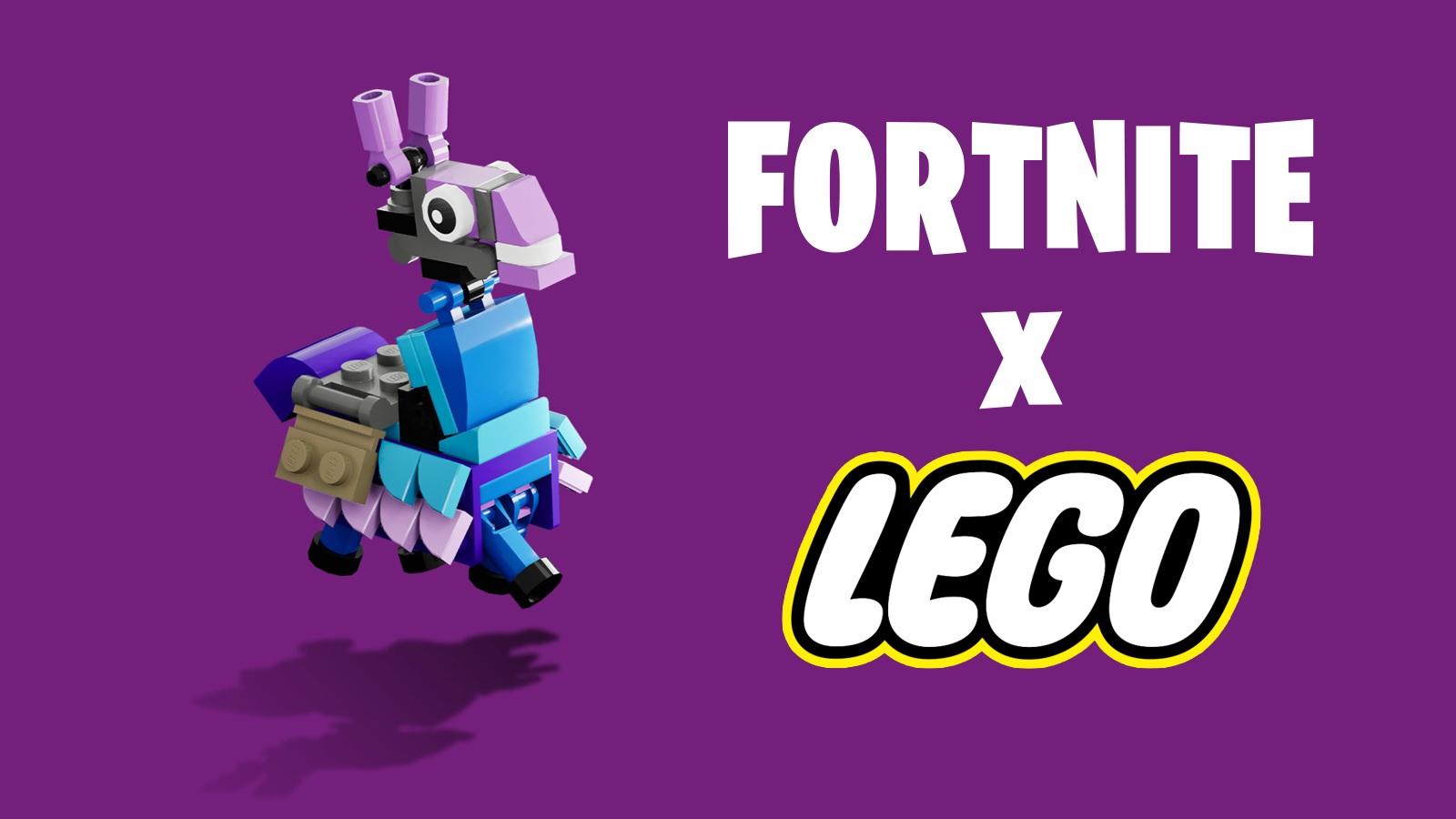 Annonce de la collaboration Fortnite x Lego avec Lamascotte en Lego
