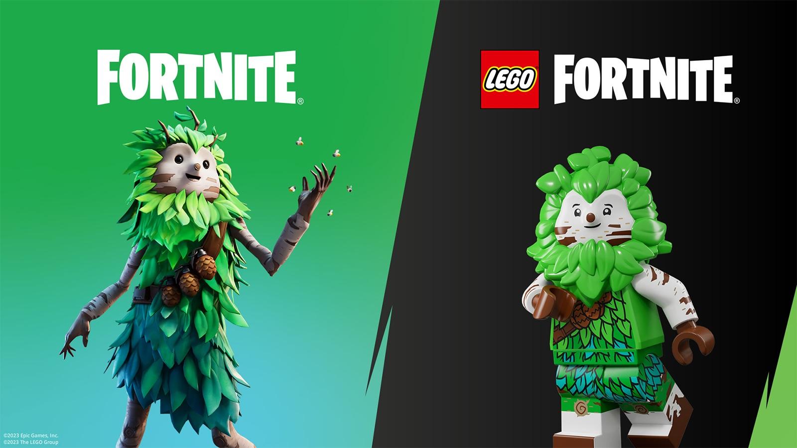 Skin Fortnite en LEGO