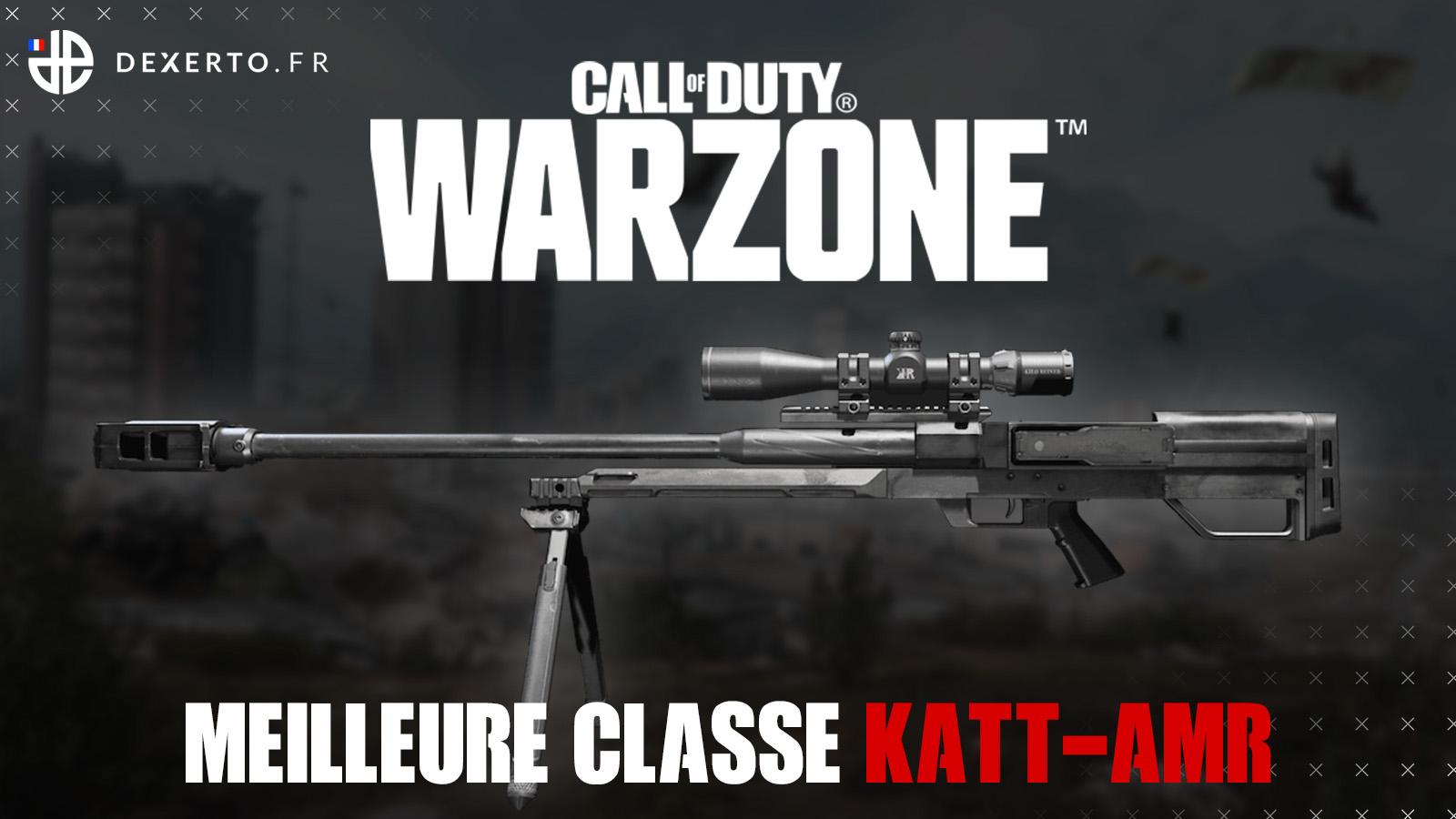 Classe du sniper KATT AMR dans Warzone